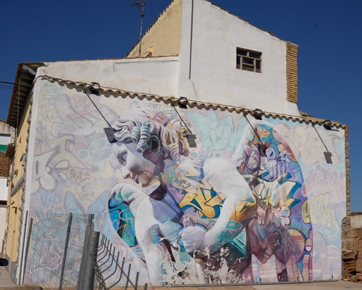 Arte urbano en Grañén