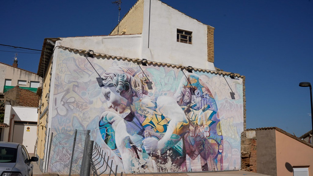 Arte urbano en Grañén